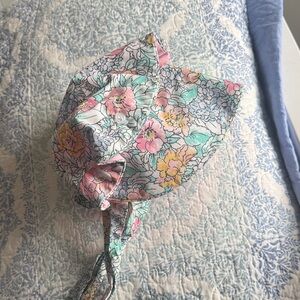 Floral Baby bonnet